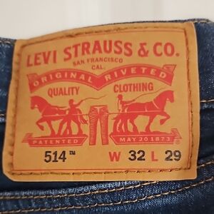Men's Levi's 514 Slim Straight 32x29, EUC